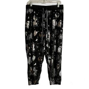 Disney The Nightmare Before Christmas Sleep Pants Women 12/14 Jack Skel…
